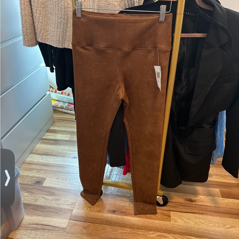 Bagatelle brown suede leggings size small - NWT Retail $78